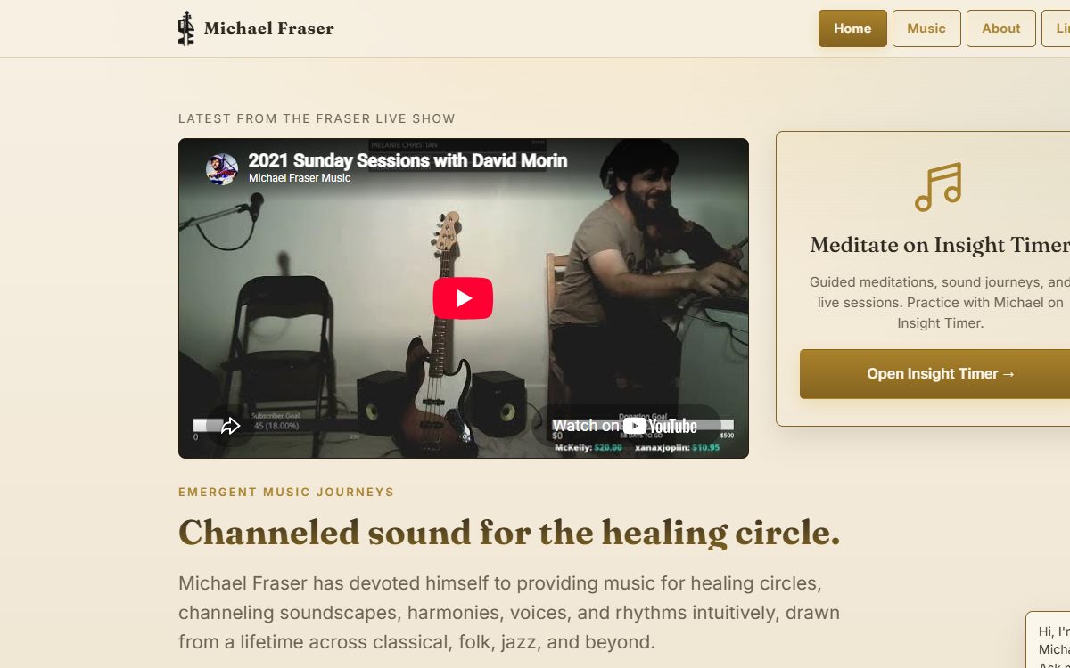 Michael Fraser · Musician / violinist